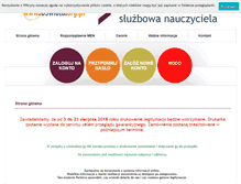 Tablet Screenshot of legitymacje.oswiata.org.pl
