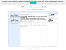 Tablet Screenshot of profilaktyka.oswiata.org.pl