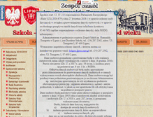 Tablet Screenshot of lolipno.oswiata.org.pl