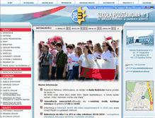 Tablet Screenshot of gim1-laziska.oswiata.org.pl